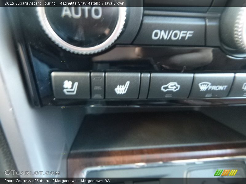 Magnetite Gray Metallic / Java Brown 2019 Subaru Ascent Touring