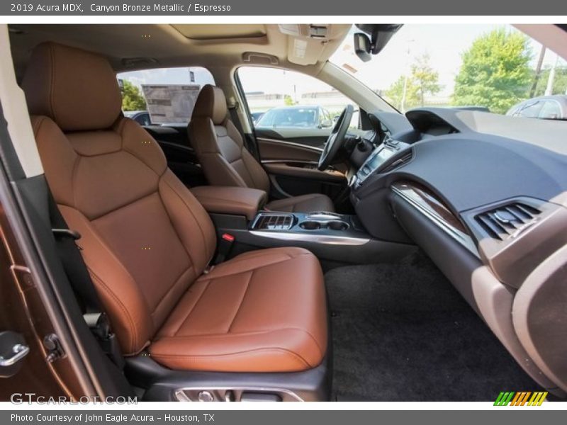 Canyon Bronze Metallic / Espresso 2019 Acura MDX