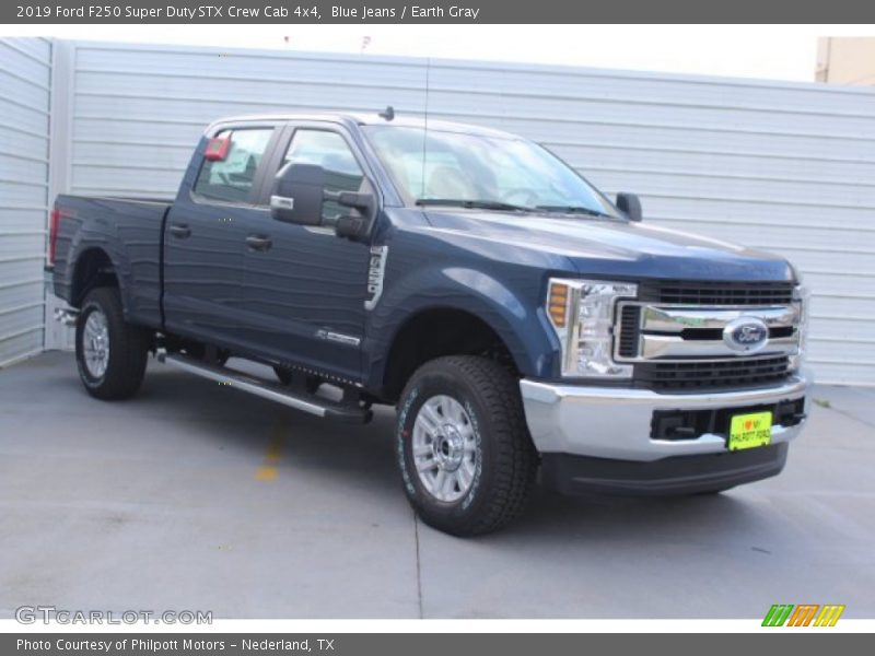 Blue Jeans / Earth Gray 2019 Ford F250 Super Duty STX Crew Cab 4x4