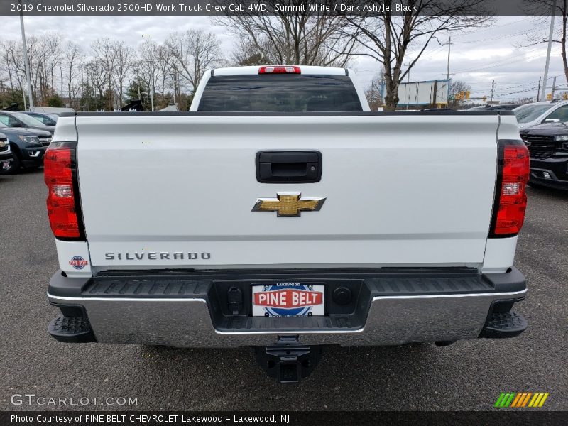 Summit White / Dark Ash/Jet Black 2019 Chevrolet Silverado 2500HD Work Truck Crew Cab 4WD