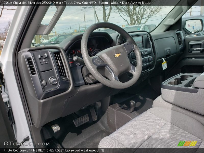 Summit White / Dark Ash/Jet Black 2019 Chevrolet Silverado 2500HD Work Truck Crew Cab 4WD