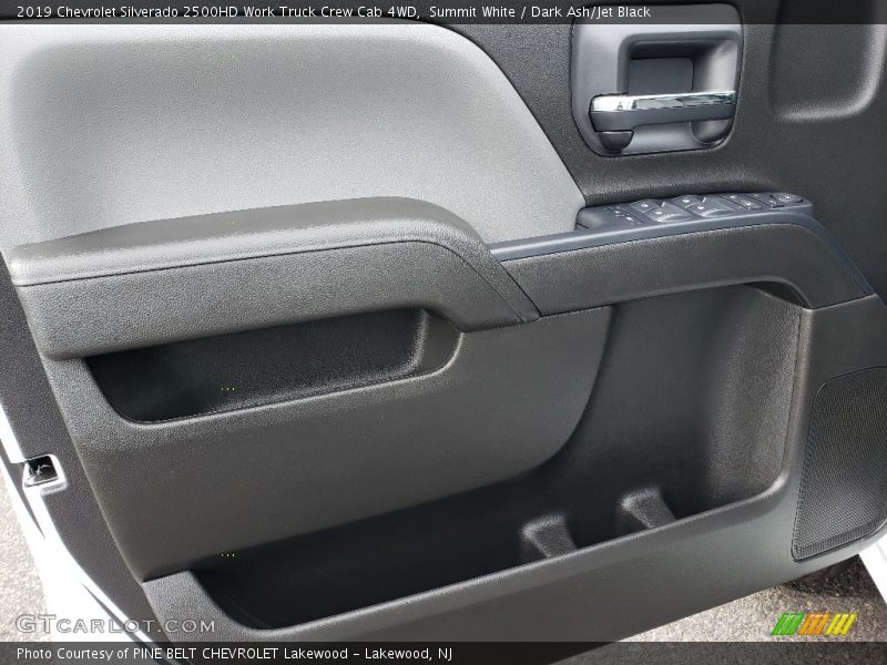 Summit White / Dark Ash/Jet Black 2019 Chevrolet Silverado 2500HD Work Truck Crew Cab 4WD