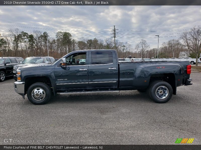 Black / Jet Black 2019 Chevrolet Silverado 3500HD LTZ Crew Cab 4x4