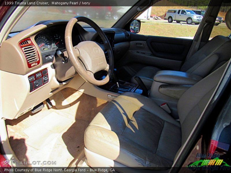 Mahogany Pearl / Ivory 1999 Toyota Land Cruiser
