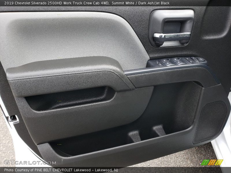 Summit White / Dark Ash/Jet Black 2019 Chevrolet Silverado 2500HD Work Truck Crew Cab 4WD
