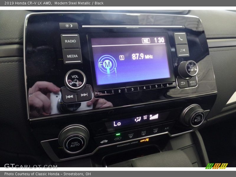Modern Steel Metallic / Black 2019 Honda CR-V LX AWD