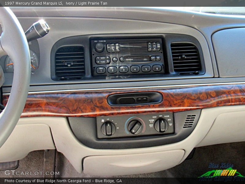 Ivory / Light Prairie Tan 1997 Mercury Grand Marquis LS