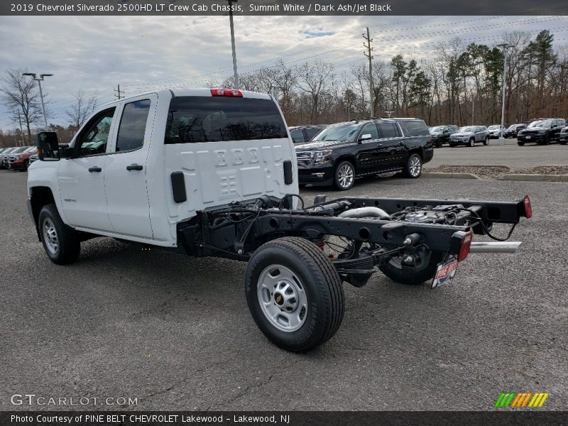 Summit White / Dark Ash/Jet Black 2019 Chevrolet Silverado 2500HD LT Crew Cab Chassis