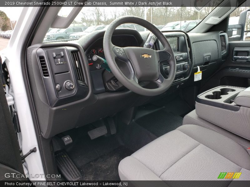 Summit White / Dark Ash/Jet Black 2019 Chevrolet Silverado 2500HD LT Crew Cab Chassis