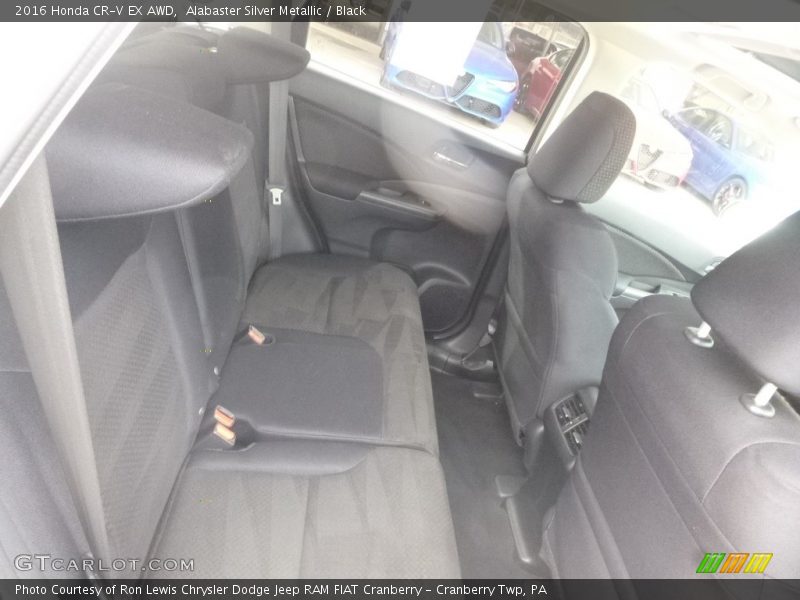 Alabaster Silver Metallic / Black 2016 Honda CR-V EX AWD