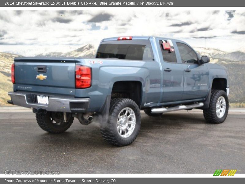 Blue Granite Metallic / Jet Black/Dark Ash 2014 Chevrolet Silverado 1500 LT Double Cab 4x4