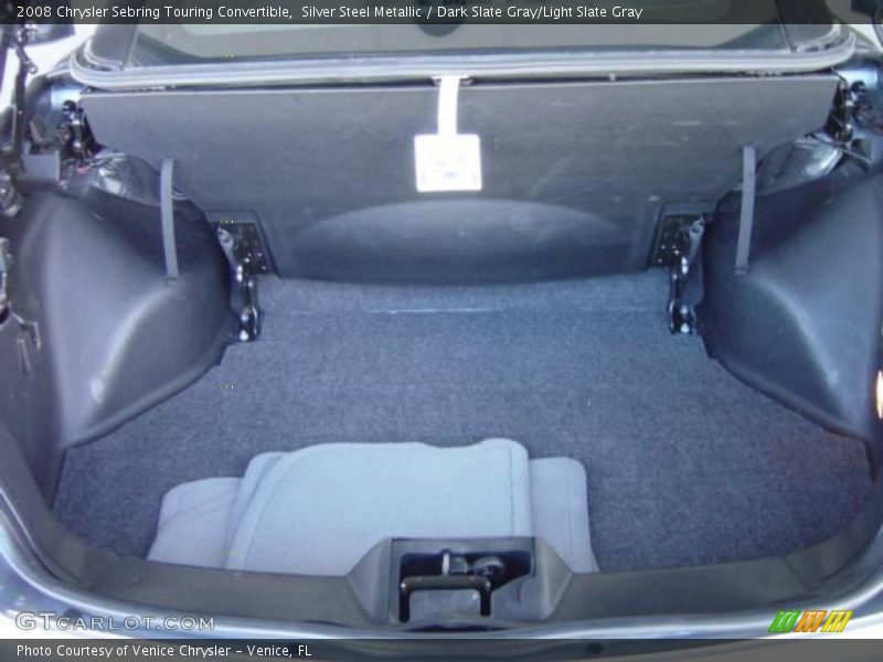 Silver Steel Metallic / Dark Slate Gray/Light Slate Gray 2008 Chrysler Sebring Touring Convertible