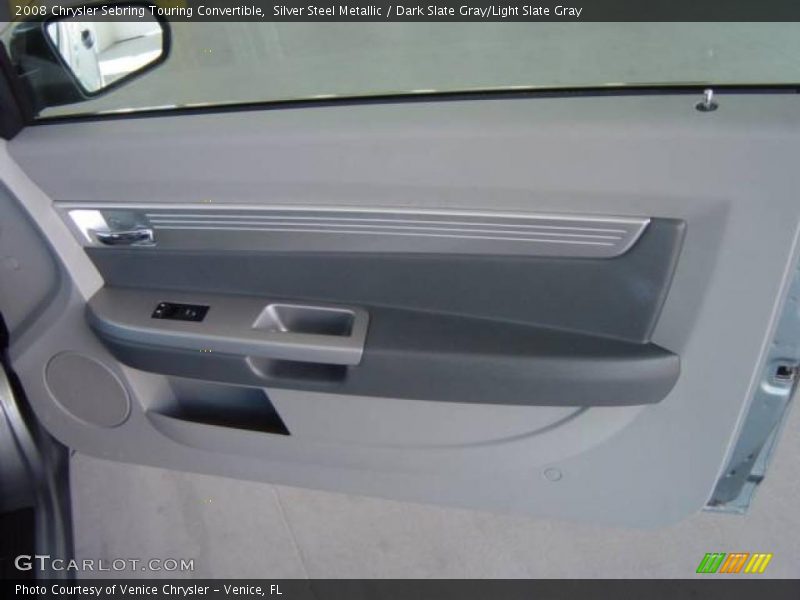 Silver Steel Metallic / Dark Slate Gray/Light Slate Gray 2008 Chrysler Sebring Touring Convertible