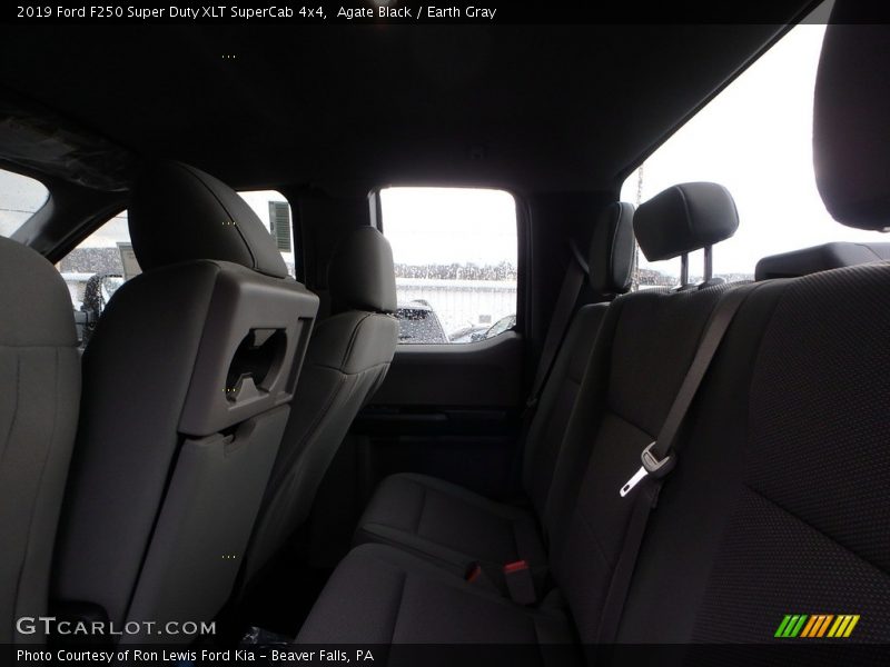 Agate Black / Earth Gray 2019 Ford F250 Super Duty XLT SuperCab 4x4
