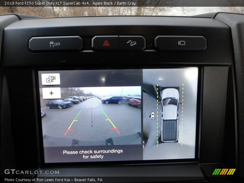 Agate Black / Earth Gray 2019 Ford F250 Super Duty XLT SuperCab 4x4