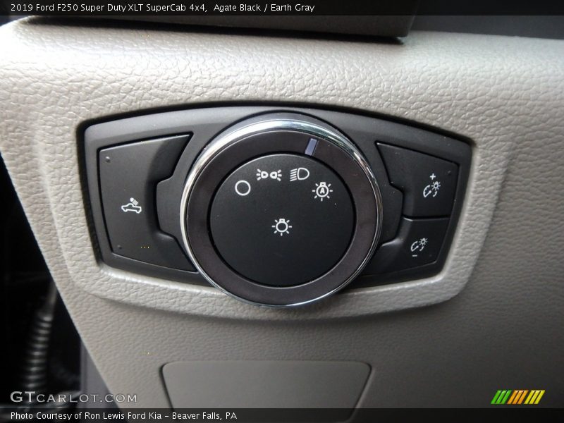 Agate Black / Earth Gray 2019 Ford F250 Super Duty XLT SuperCab 4x4