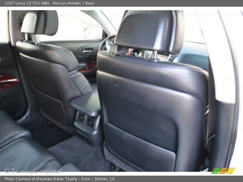 Mercury Metallic / Black 2007 Lexus GS 350 AWD