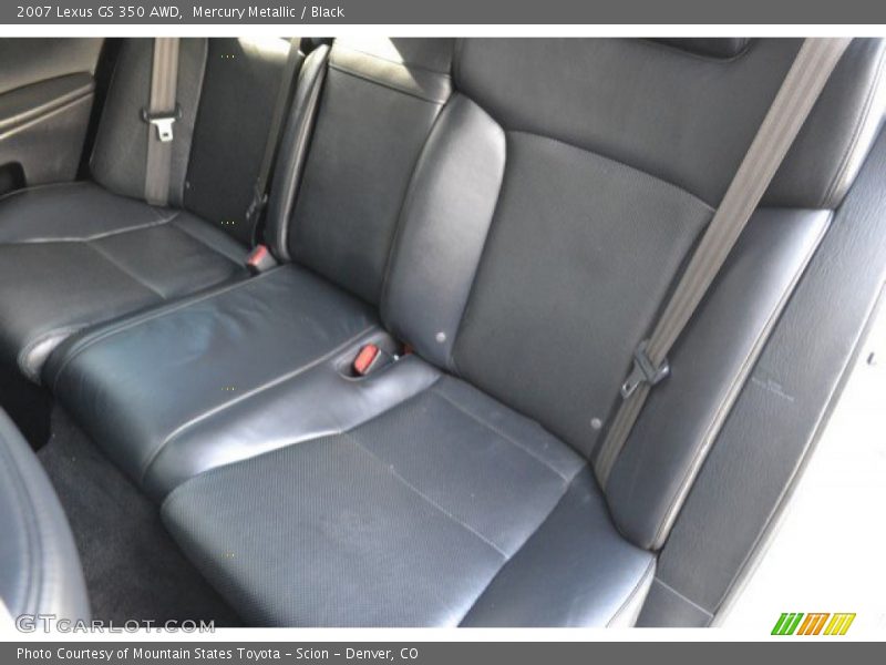 Mercury Metallic / Black 2007 Lexus GS 350 AWD
