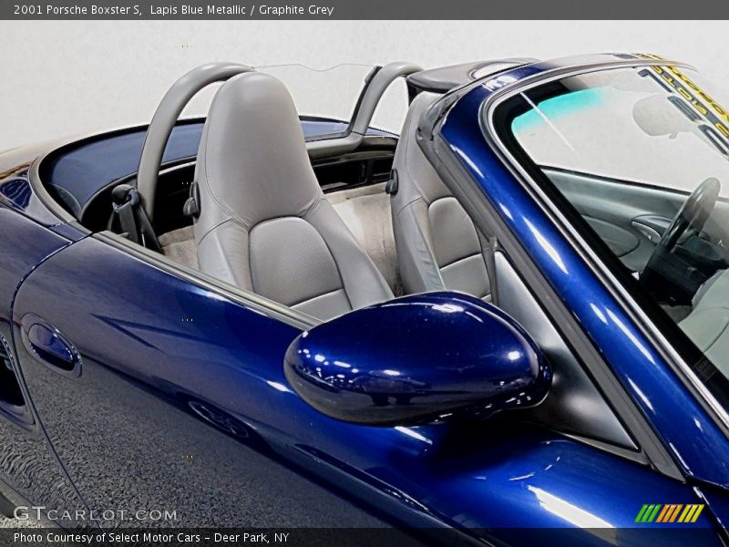 Lapis Blue Metallic / Graphite Grey 2001 Porsche Boxster S