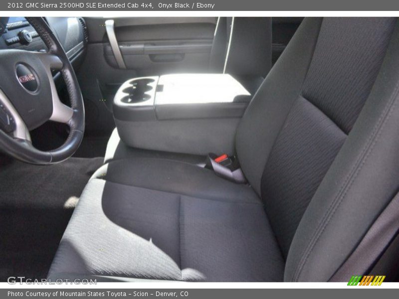 Onyx Black / Ebony 2012 GMC Sierra 2500HD SLE Extended Cab 4x4