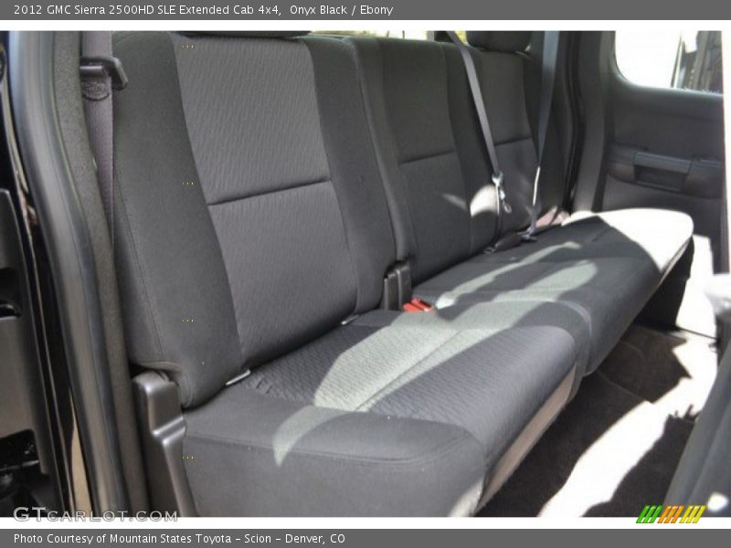 Onyx Black / Ebony 2012 GMC Sierra 2500HD SLE Extended Cab 4x4
