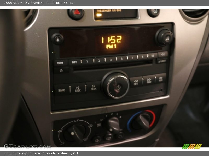 Pacific Blue / Gray 2006 Saturn ION 2 Sedan