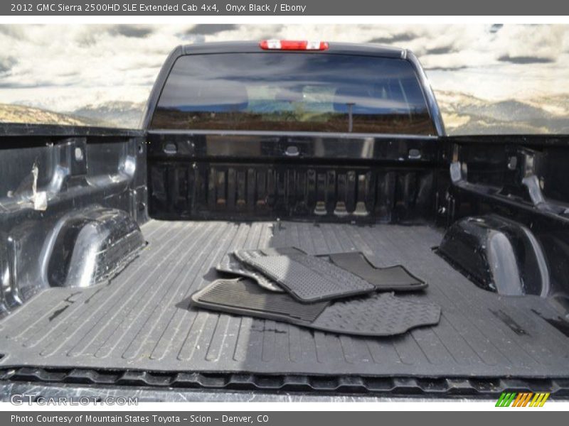 Onyx Black / Ebony 2012 GMC Sierra 2500HD SLE Extended Cab 4x4