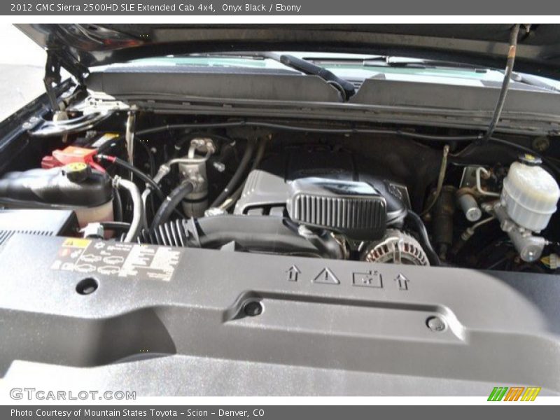 Onyx Black / Ebony 2012 GMC Sierra 2500HD SLE Extended Cab 4x4
