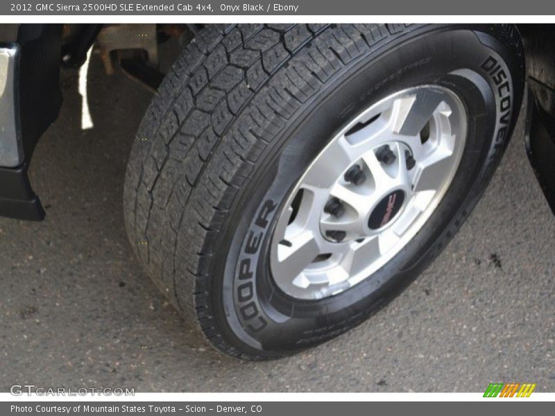 Onyx Black / Ebony 2012 GMC Sierra 2500HD SLE Extended Cab 4x4