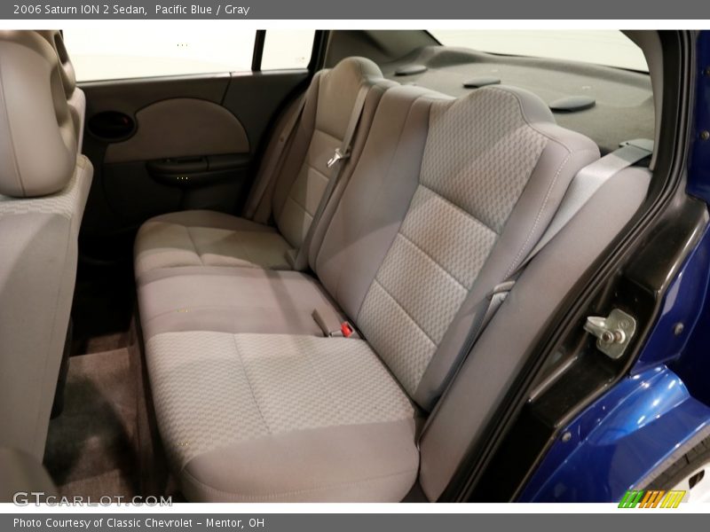 Pacific Blue / Gray 2006 Saturn ION 2 Sedan