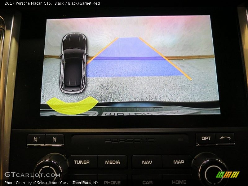 Black / Black/Garnet Red 2017 Porsche Macan GTS