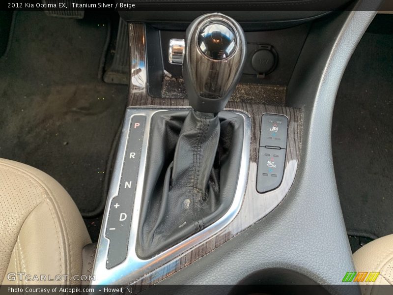 Titanium Silver / Beige 2012 Kia Optima EX