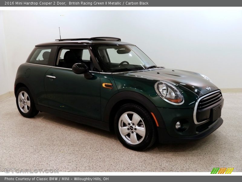 British Racing Green II Metallic / Carbon Black 2016 Mini Hardtop Cooper 2 Door