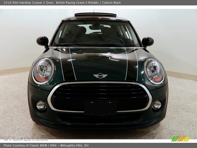 British Racing Green II Metallic / Carbon Black 2016 Mini Hardtop Cooper 2 Door