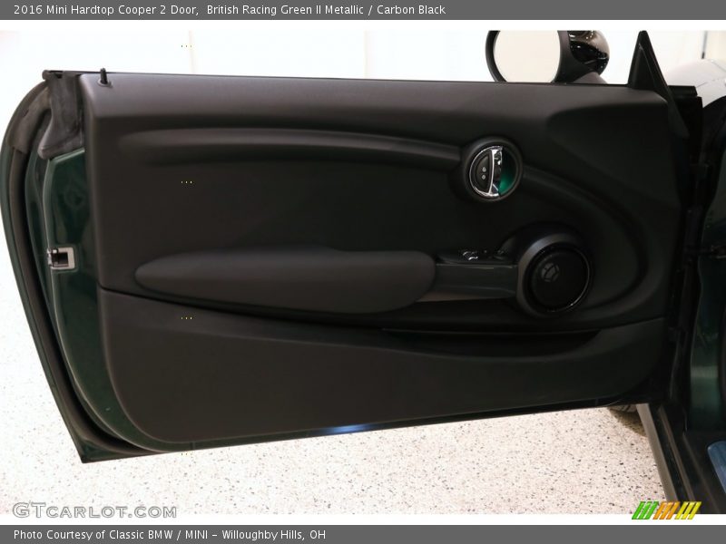 British Racing Green II Metallic / Carbon Black 2016 Mini Hardtop Cooper 2 Door