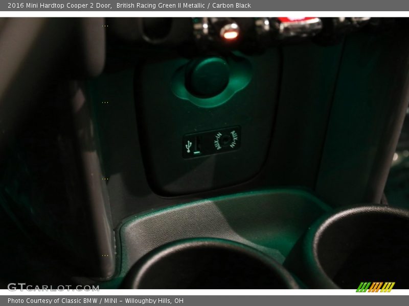 British Racing Green II Metallic / Carbon Black 2016 Mini Hardtop Cooper 2 Door