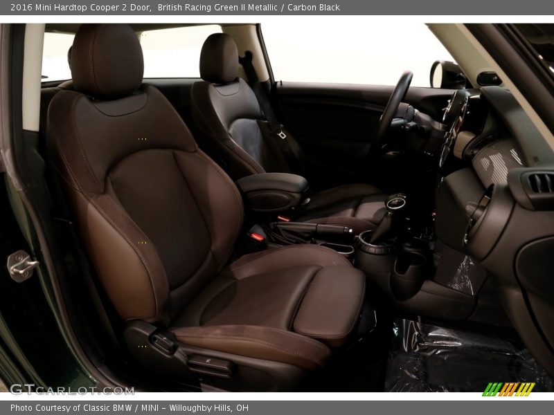 British Racing Green II Metallic / Carbon Black 2016 Mini Hardtop Cooper 2 Door