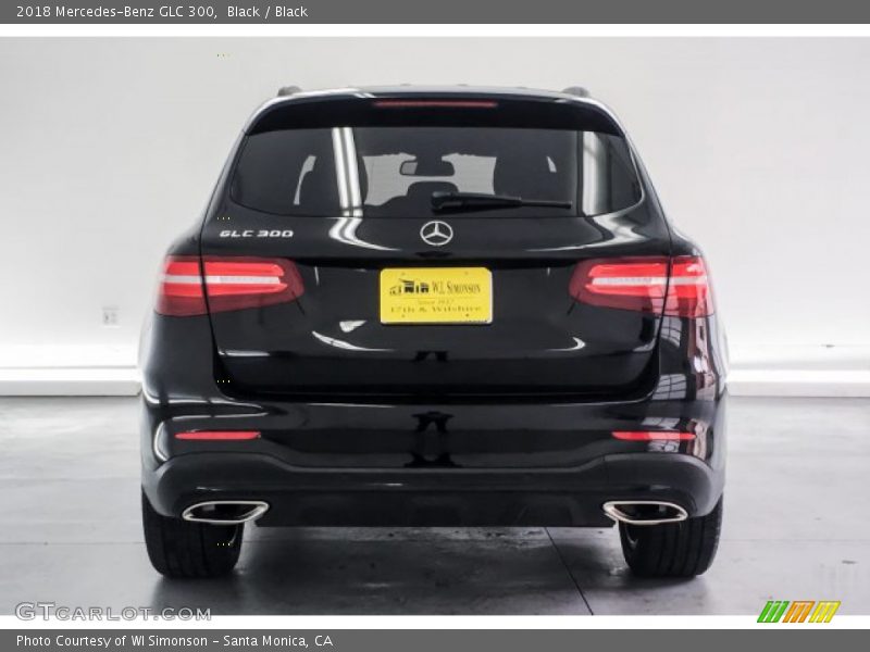 Black / Black 2018 Mercedes-Benz GLC 300