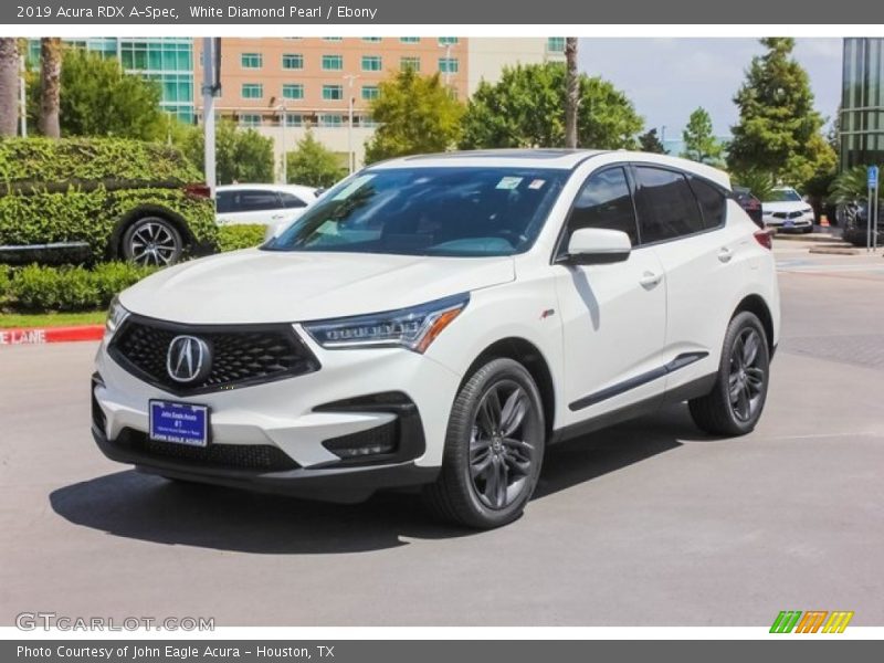 White Diamond Pearl / Ebony 2019 Acura RDX A-Spec