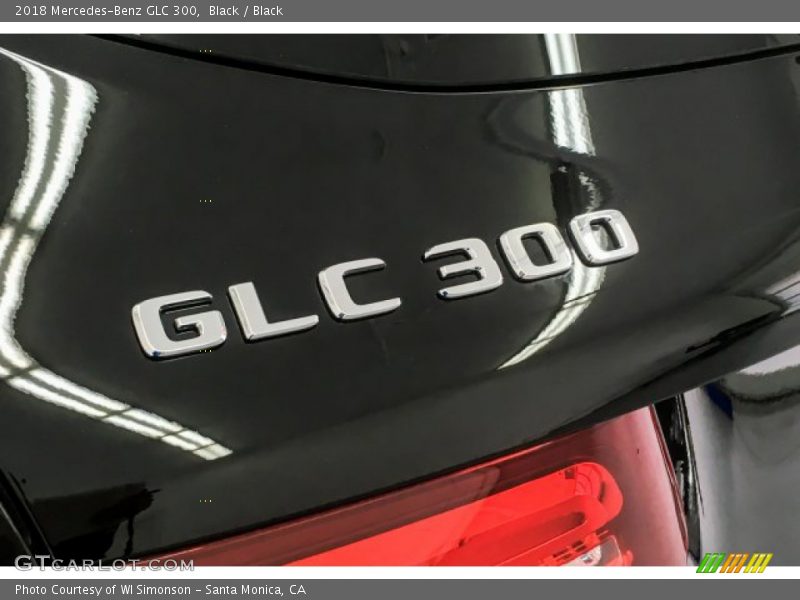 Black / Black 2018 Mercedes-Benz GLC 300