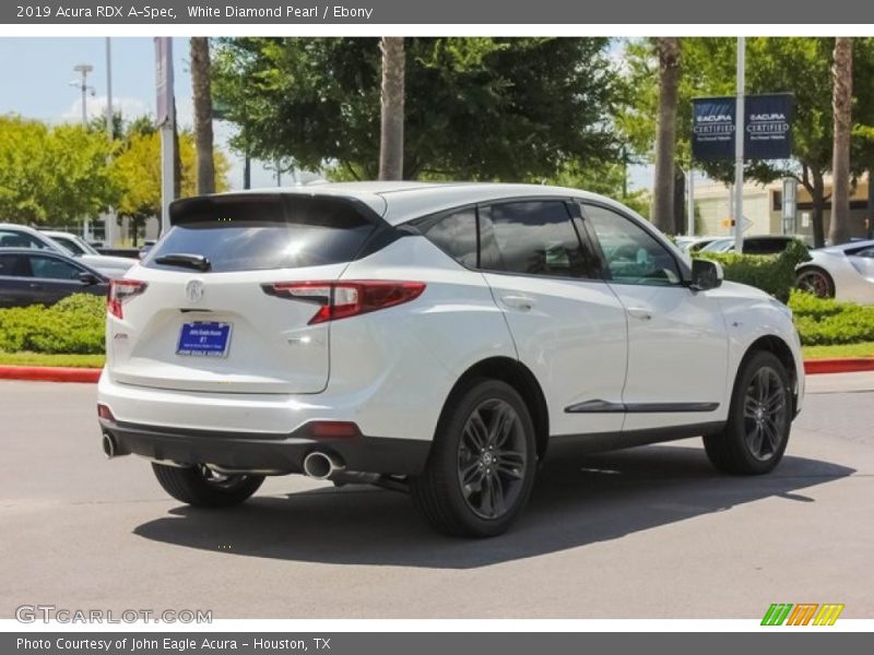 White Diamond Pearl / Ebony 2019 Acura RDX A-Spec