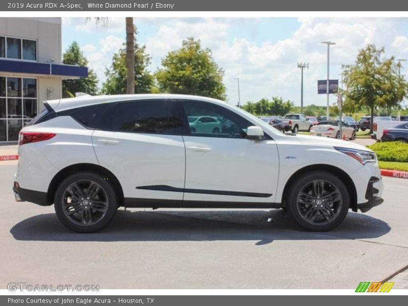 White Diamond Pearl / Ebony 2019 Acura RDX A-Spec