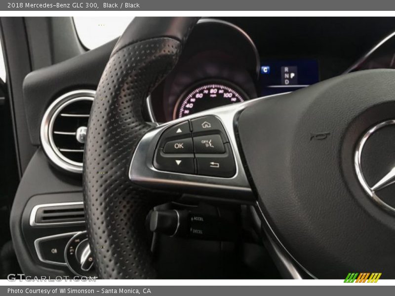 Black / Black 2018 Mercedes-Benz GLC 300