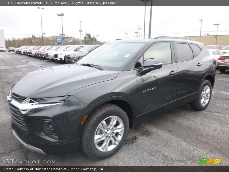 Nightfall Metallic / Jet Black 2019 Chevrolet Blazer 3.6L Cloth AWD