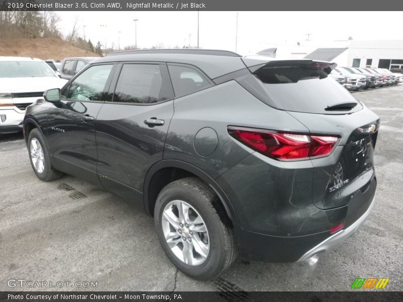 Nightfall Metallic / Jet Black 2019 Chevrolet Blazer 3.6L Cloth AWD