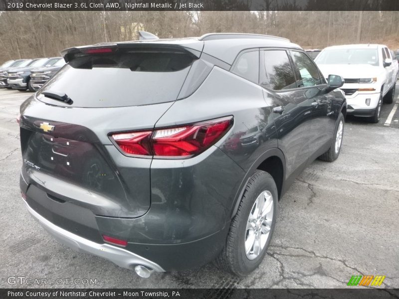 Nightfall Metallic / Jet Black 2019 Chevrolet Blazer 3.6L Cloth AWD