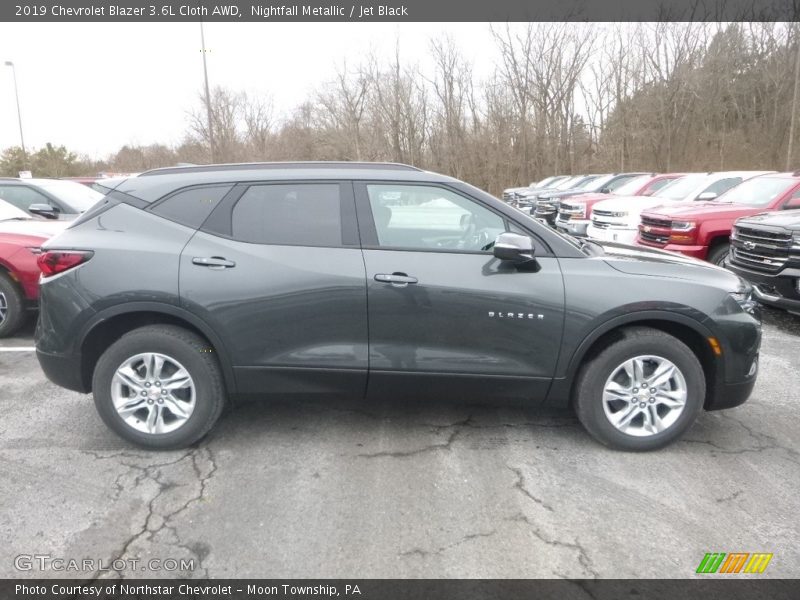 Nightfall Metallic / Jet Black 2019 Chevrolet Blazer 3.6L Cloth AWD