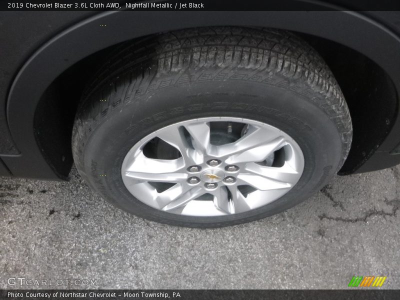 Nightfall Metallic / Jet Black 2019 Chevrolet Blazer 3.6L Cloth AWD