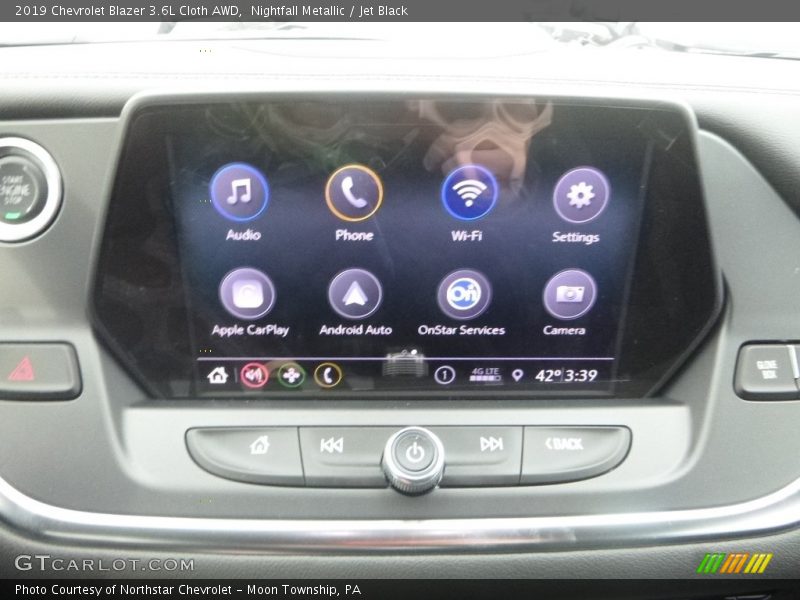 Nightfall Metallic / Jet Black 2019 Chevrolet Blazer 3.6L Cloth AWD