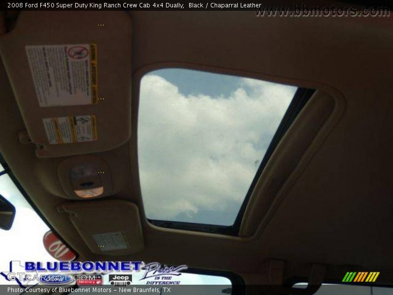 Black / Chaparral Leather 2008 Ford F450 Super Duty King Ranch Crew Cab 4x4 Dually